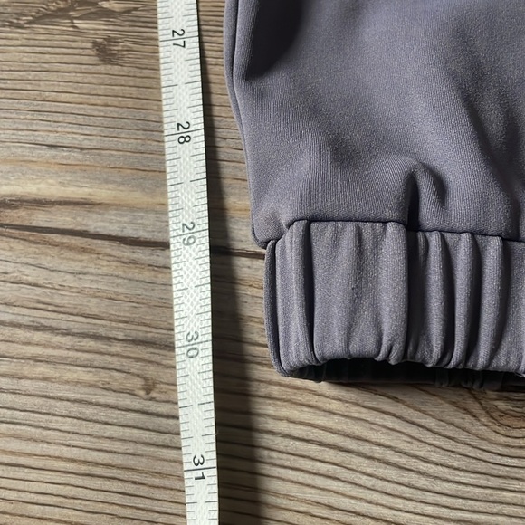 Zyia Active Peak Zipper Jogger Size S Gray Ankle-Zip Activewear Pant Athleisure - Picture 11 of 14
